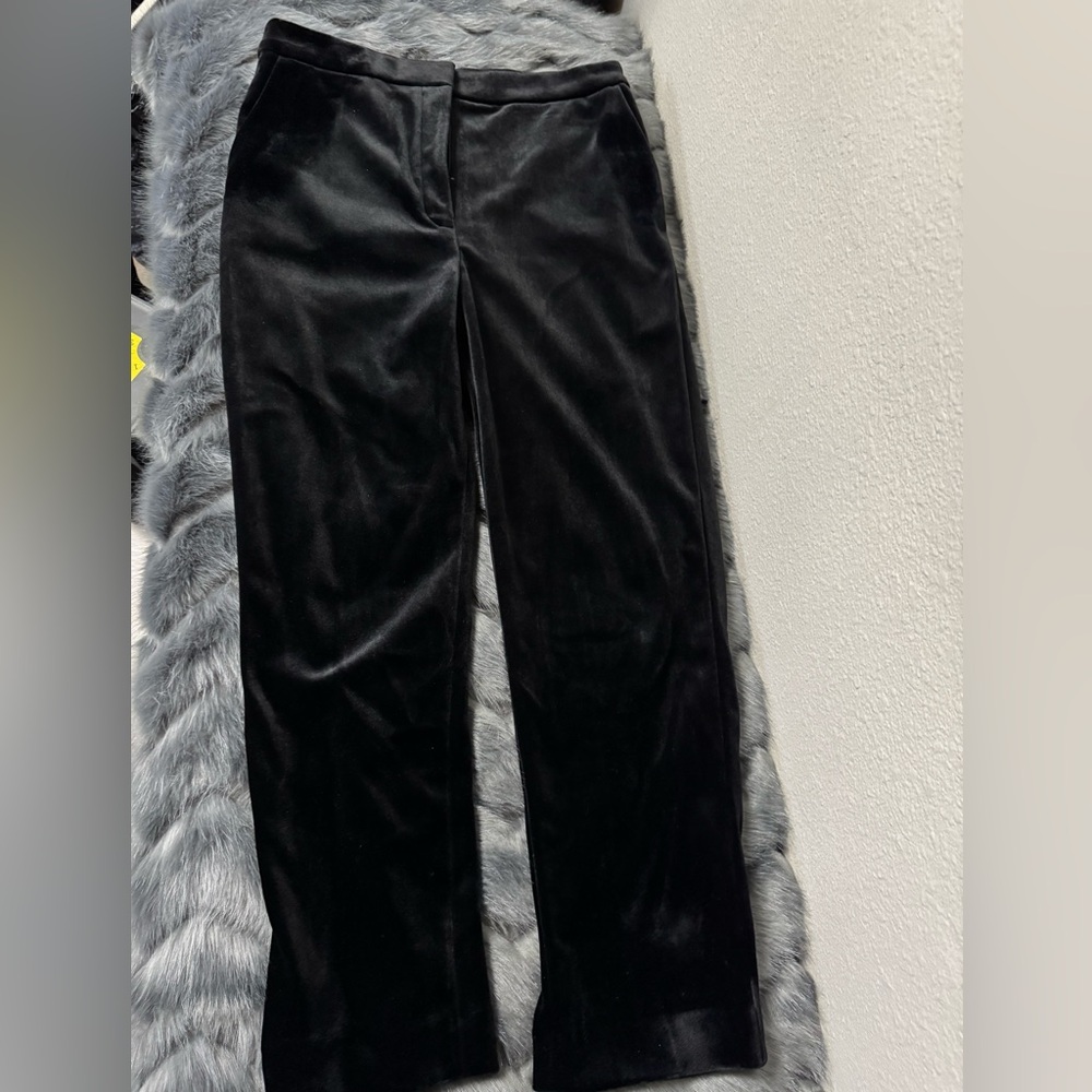 Express Elegant Black Velvet Pants